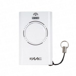 Trasmittente Telecomando Radiocomando 4 Canali Bianca FAAC XT4 433 SLH LR 787008